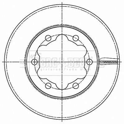 Borg & Beck BBD6189S