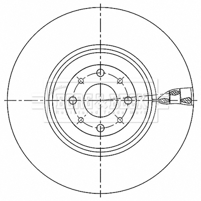 Borg & Beck BBD6188S