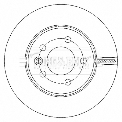 Borg & Beck BBD6185S