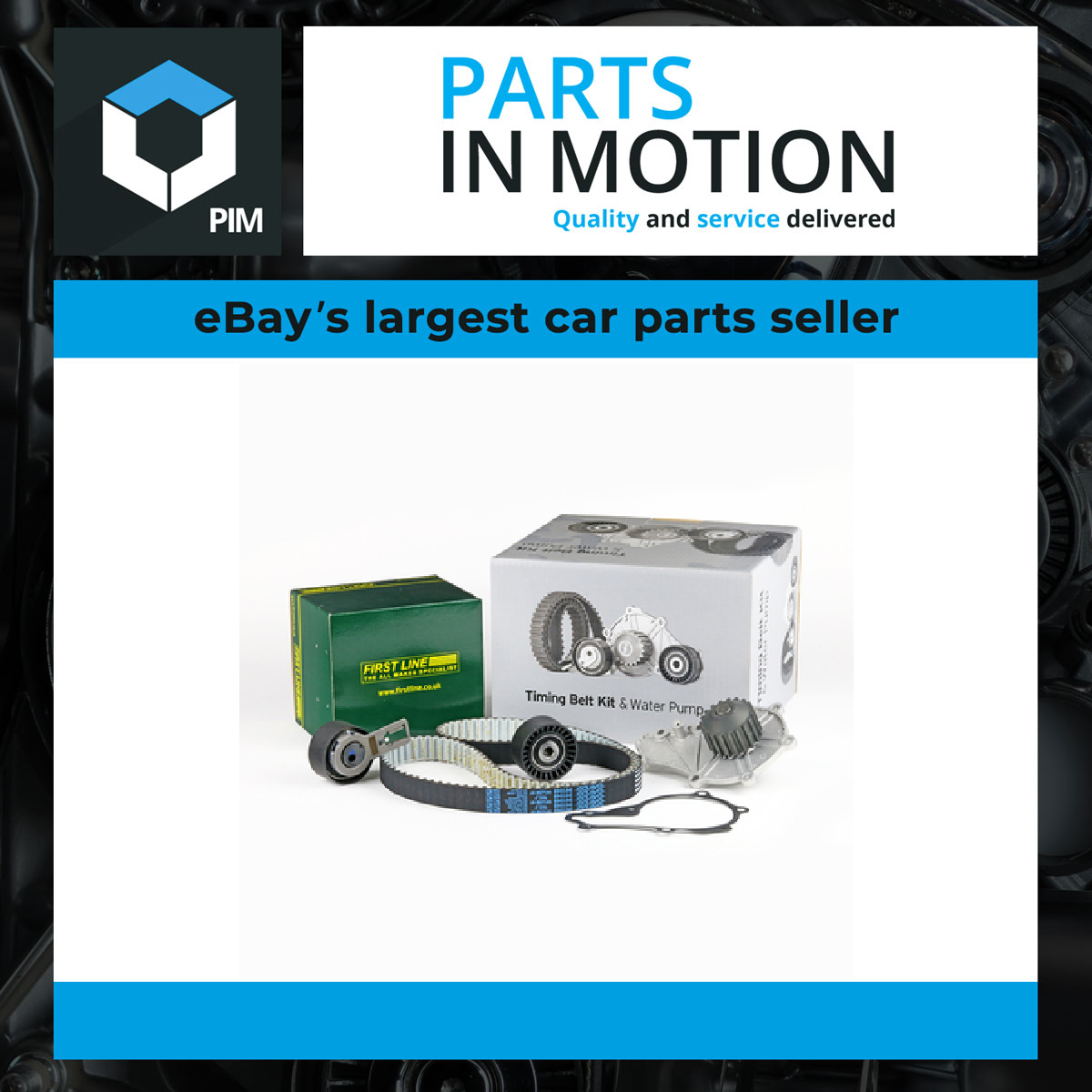 First Line Timing Belt & Water Pump Kit FTW1032 [PM1724952]