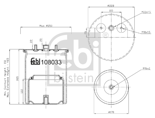 Febi 108033