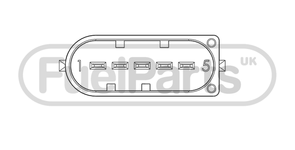 Fuel Parts Air Mass Sensor MAFS092-M [PM1065917]