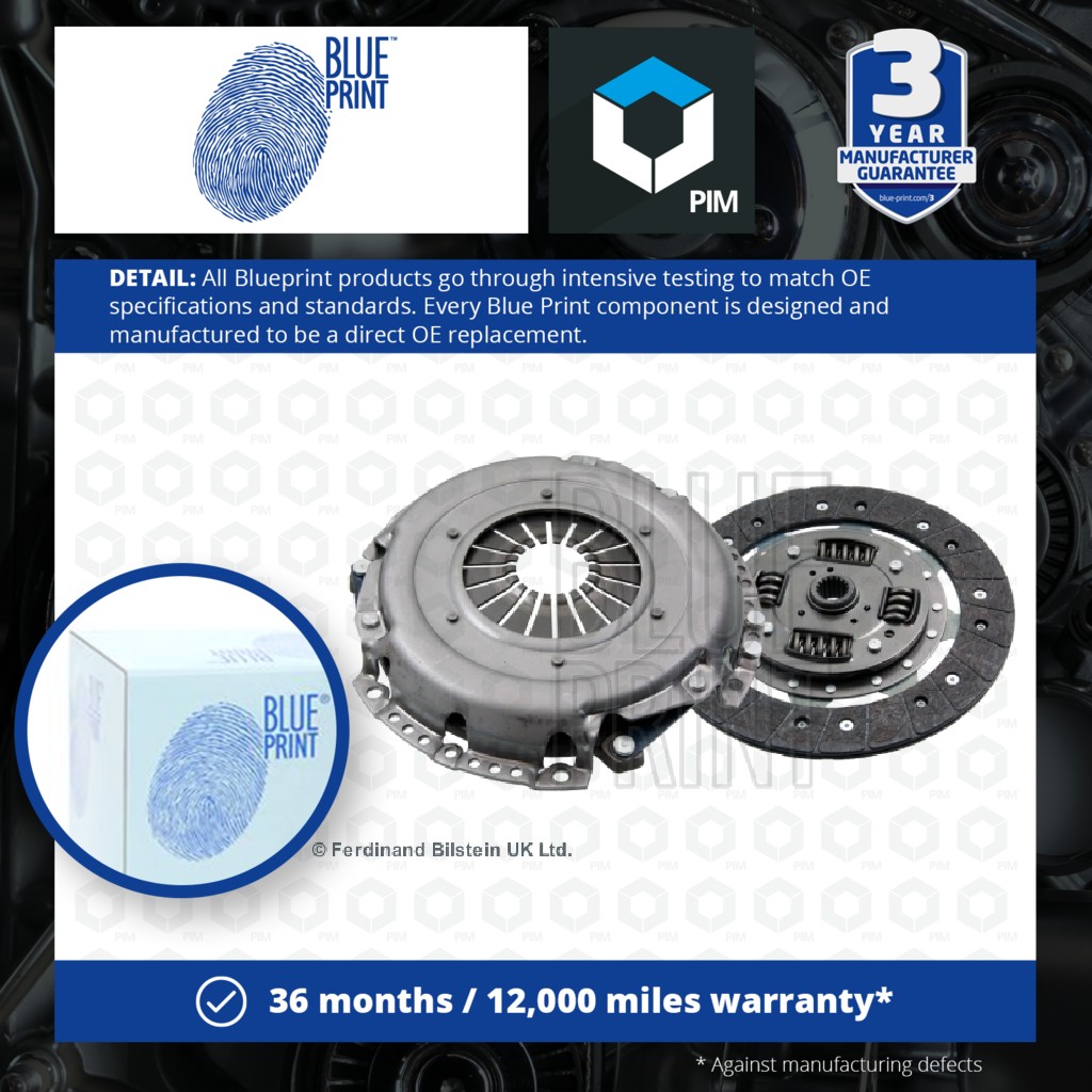 Blue Print Clutch Kit 2 piece (Cover+Plate) ADF1230138 [PM1670589]