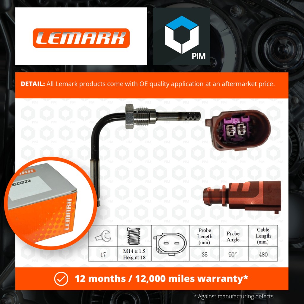 Lemark Exhaust Temperature Sensor LXT253 [PM1667230]
