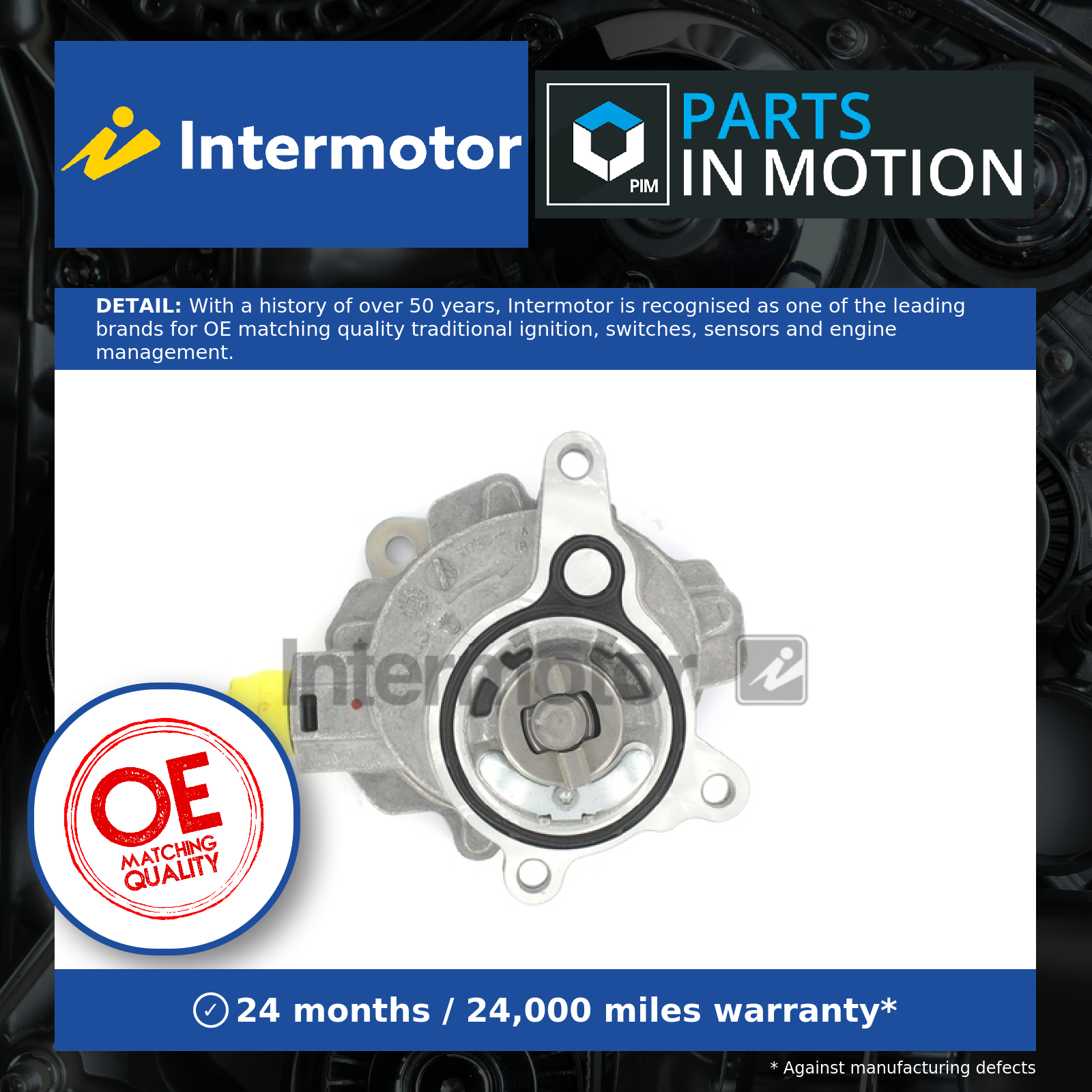 Intermotor Vacuum Pump 89073 [PM1662319]