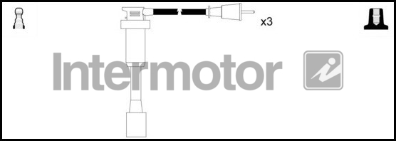 Intermotor HT Leads Ignition Cables Set 76108 [PM1661880]