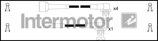 Intermotor HT Leads Ignition Cables Set 73231 [PM1661311]