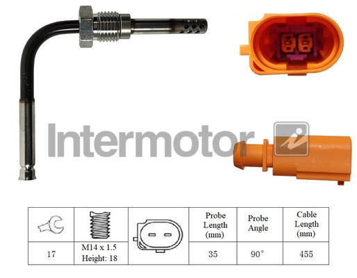 Intermotor Exhaust Temperature Sensor 27279 [PM1660484]