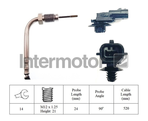 Intermotor Exhaust Temperature Sensor 27244 [PM1660450]