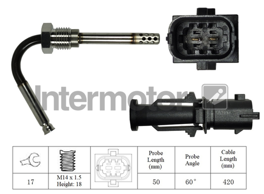 Intermotor Exhaust Temperature Sensor 27241 [PM1660447]