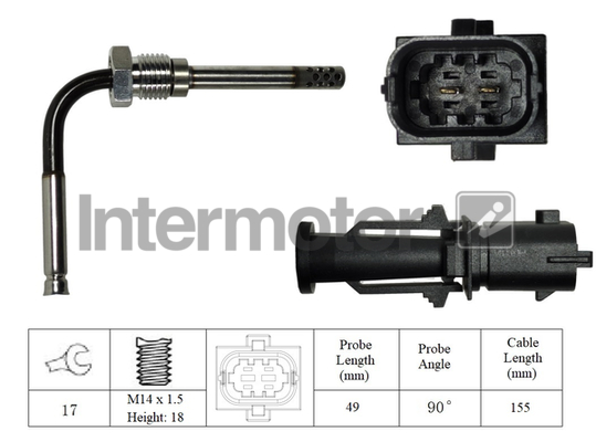 Intermotor Exhaust Temperature Sensor 27152 [PM1660362]