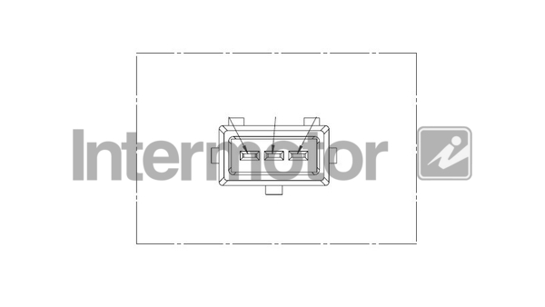 Intermotor Camshaft Position Sensor 17247 [PM1660082]