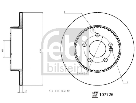 Febi 107726