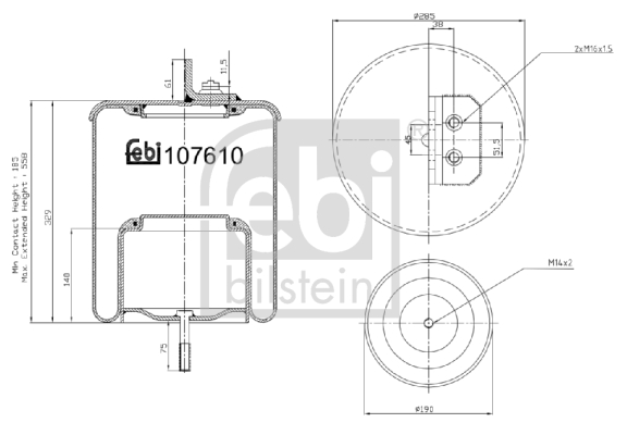 Febi 107610