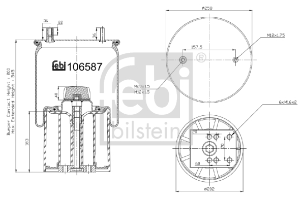 Febi 106587