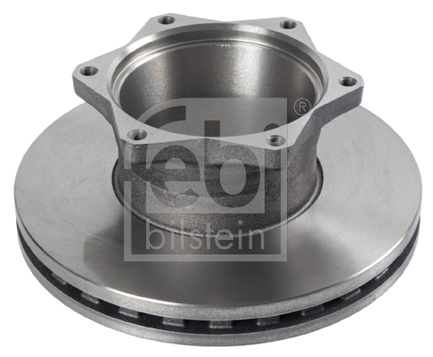 Febi 106338 CV Brake Disc Single Vented