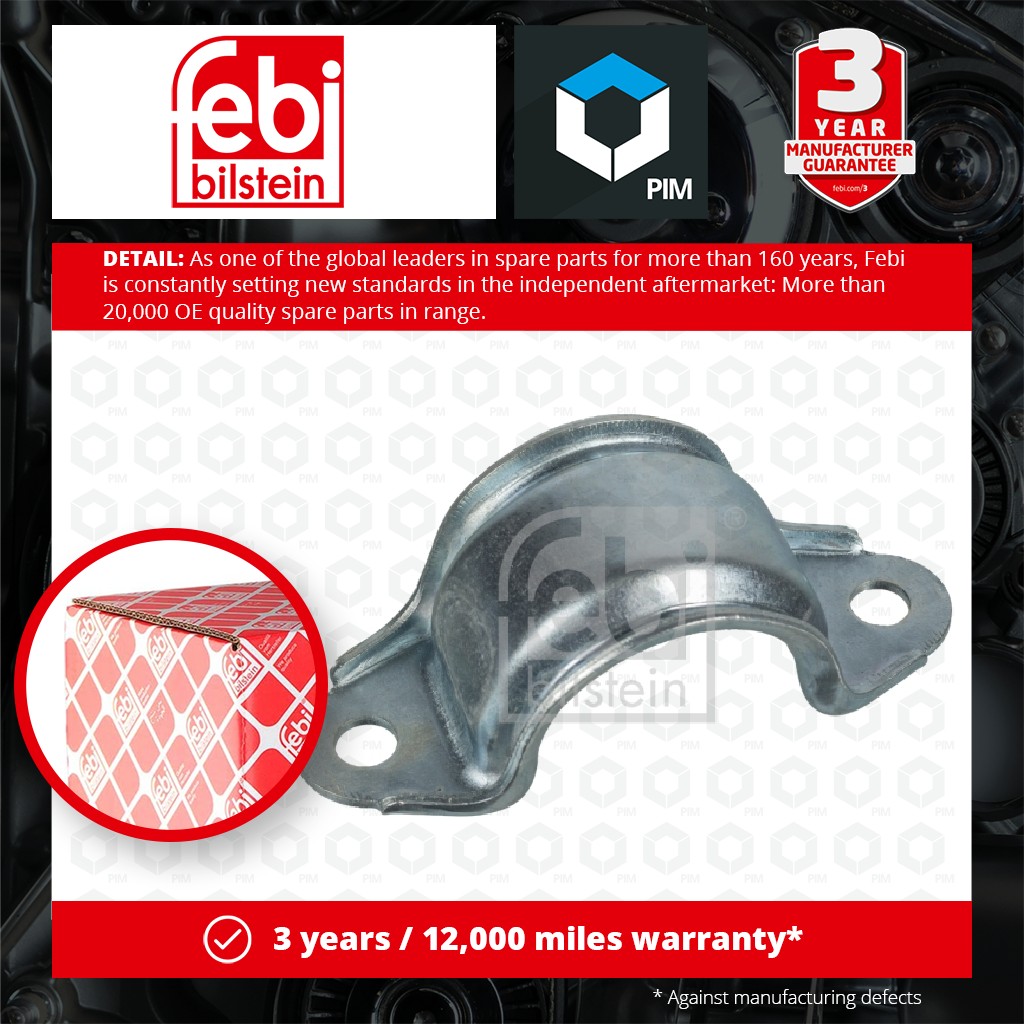 Febi Anti Roll Bar Clamp Front 106174 [PM1649850]