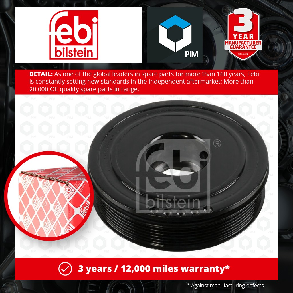 Febi Crankshaft Pulley 105958 [PM1649643]