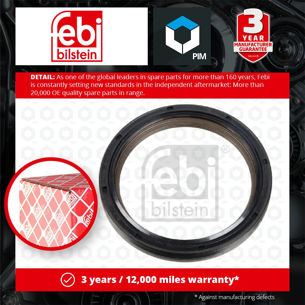 Febi Crankshaft Oil Seal Front 105780 [PM1649477]