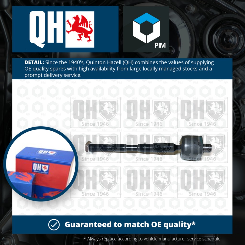 Quinton Hazell Inner Rack End QR4127S [PM1648584]