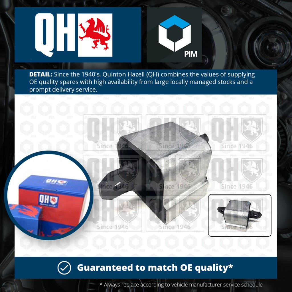 Quinton Hazell Engine Mount EM4865 [PM1648122]