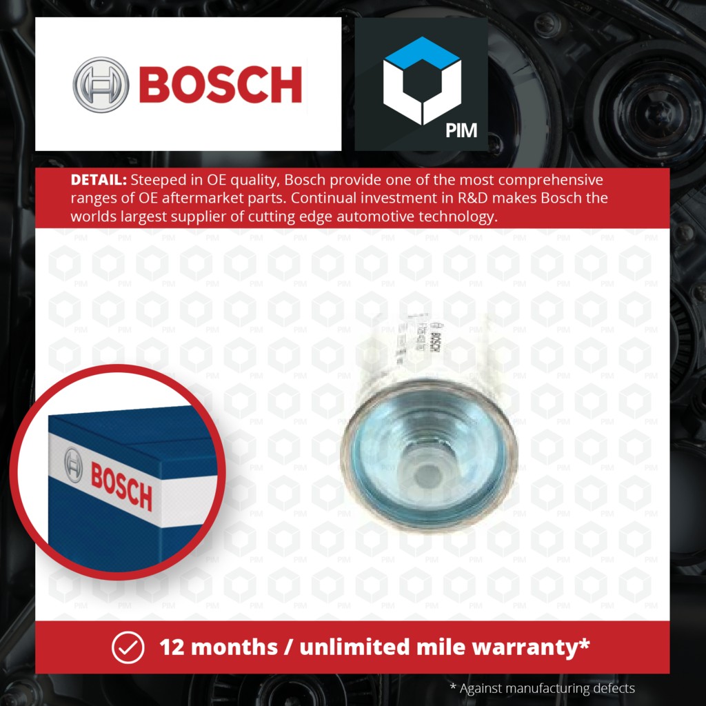 Bosch Fuel Filter F026403787 [PM1644999]