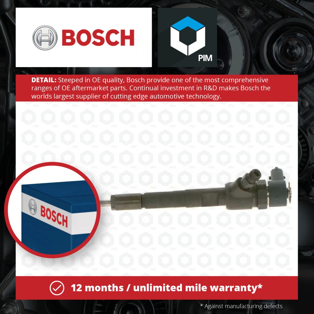 Bosch Diesel Fuel Injector 0986435200 [PM870536]