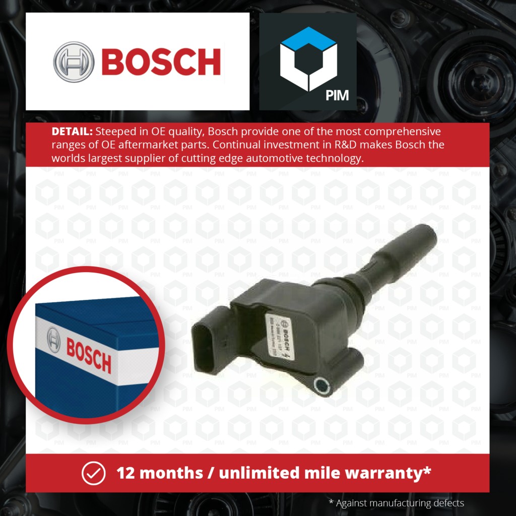 Bosch Ignition Coil 0986221137 [PM1644434]