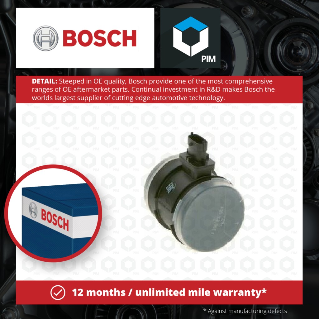 Bosch Air Mass Sensor 0280218299 [PM1644184]