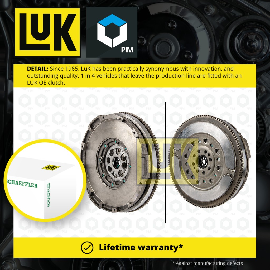 LuK Dual Mass Flywheel DMF (w/ bolts) 415089310 [PM1642818]