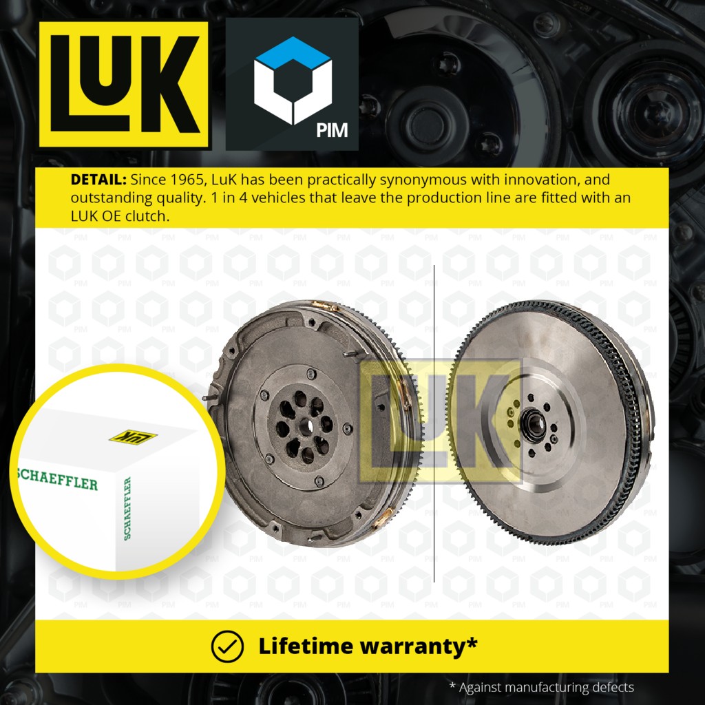 LuK Dual Mass Flywheel DMF (w/ bolts) 415071010 [PM1642809]