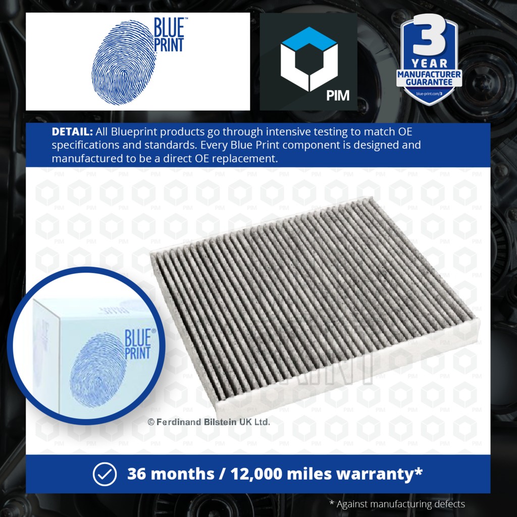 Blue Print Pollen / Cabin Filter ADV182532 [PM1617632]