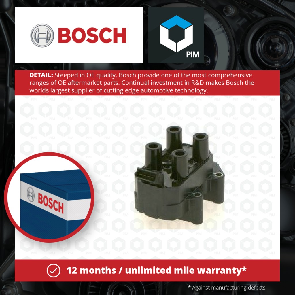 Bosch Ignition Coil 0221503700 [PM1616219]