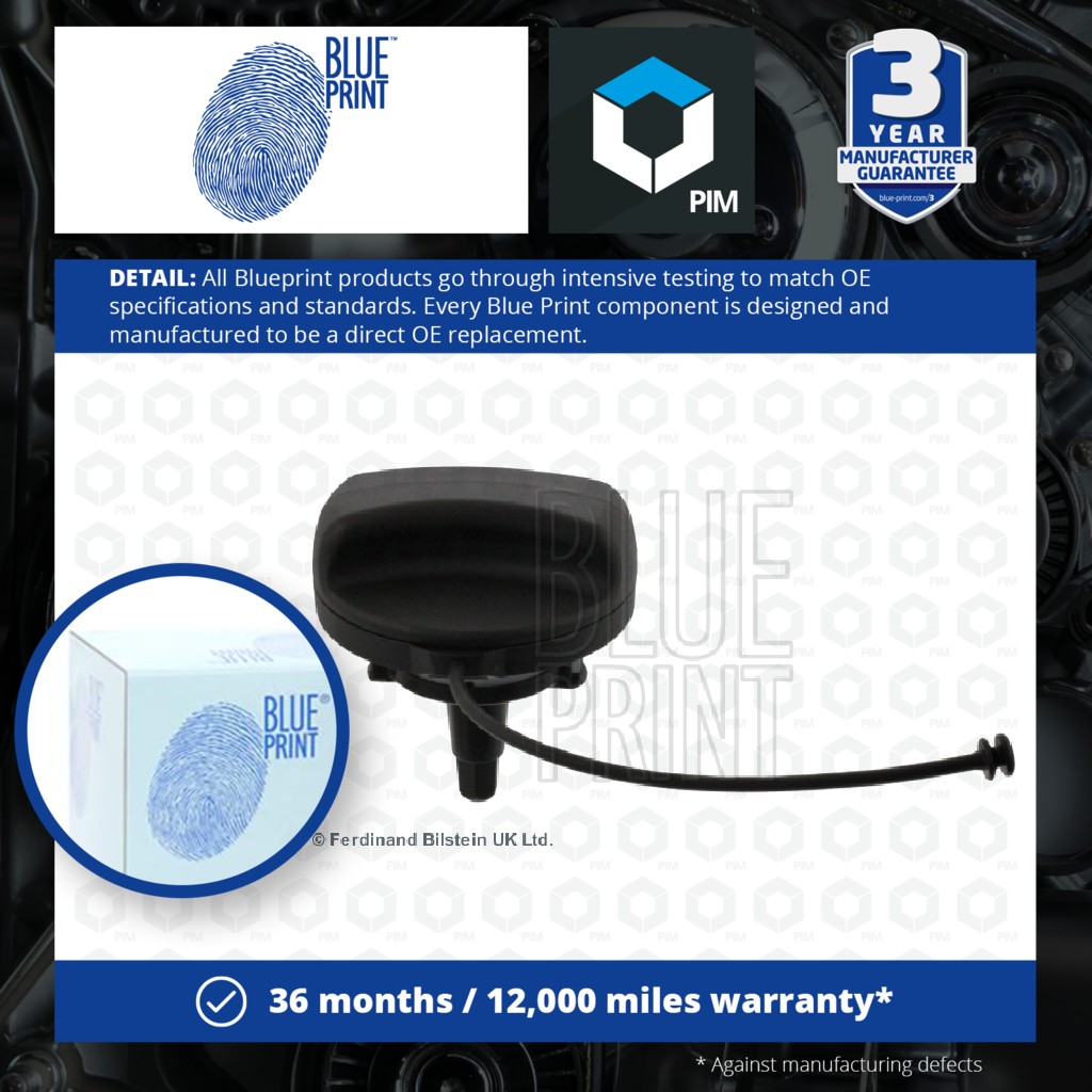 Blue Print Fuel Filler Cap ADB119904 [PM1612001]