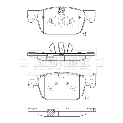 Borg & Beck BBP2633