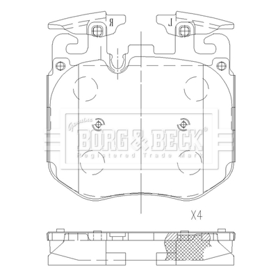 Borg & Beck BBP2630