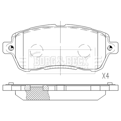 Borg & Beck BBP2646