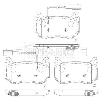 Borg & Beck BBP2645