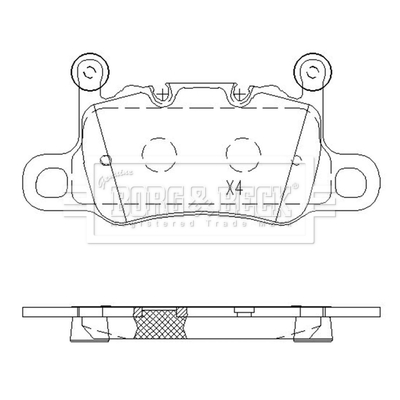 Borg & Beck BBP2636