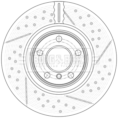 Borg & Beck BBD6169S