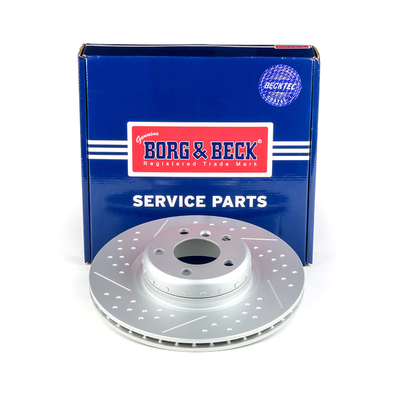 Borg & Beck BBD6169S Brake Disc Single Vented