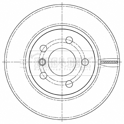 Borg & Beck BBD5494