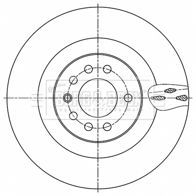 Borg & Beck BBD6181S