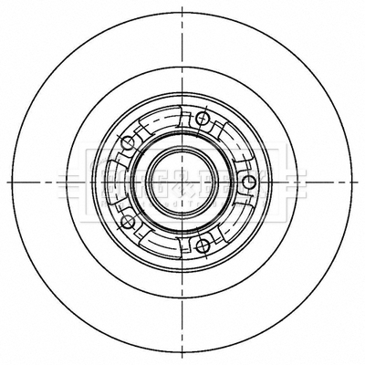 Borg & Beck BBD6167S