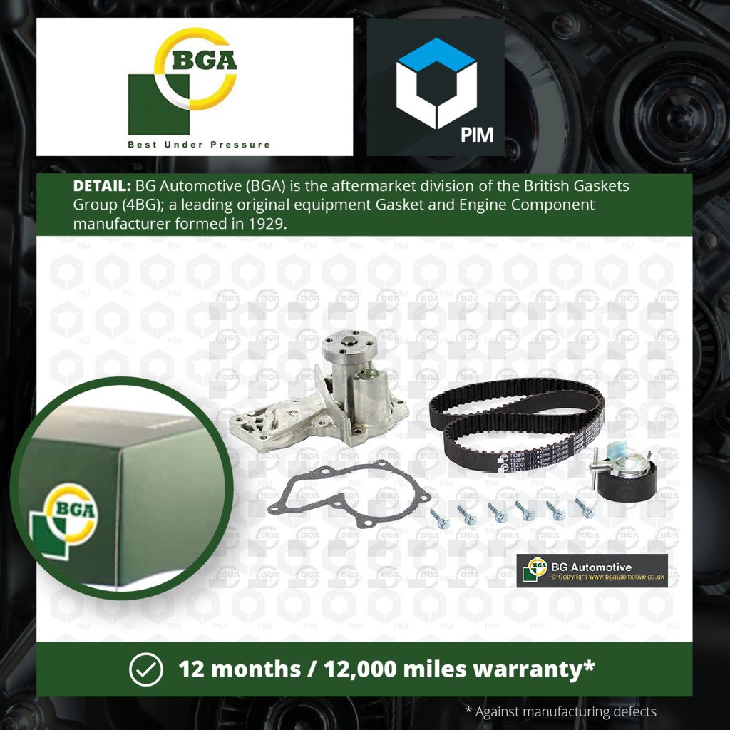 BGA Timing Belt & Water Pump Kit TB2315CPK [PM1588714]