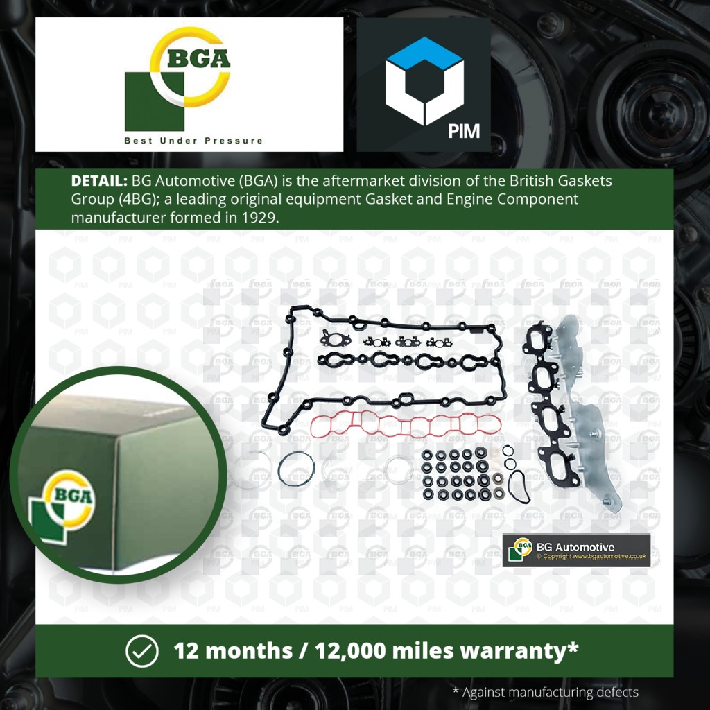 BGA Cylinder Head Set (No Head Gasket) HN9500 [PM1586961]