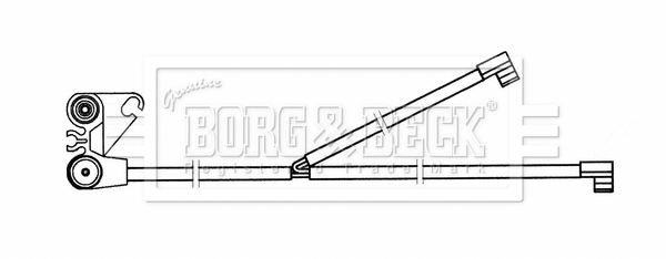 Borg & Beck BWL33075 CV Brake Pad Wear Indicator Sensor