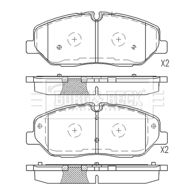 Borg & Beck BBP2625