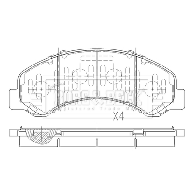 Borg & Beck BBP2611