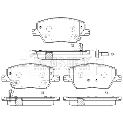 Borg & Beck BBP2603